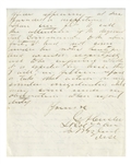 Rare George A. Custer Autograph Letter Signed as Lt. Colonel of the 7th Cavalry -- ''...some of the company officers appear on parade wearing 'government pants!'...''
